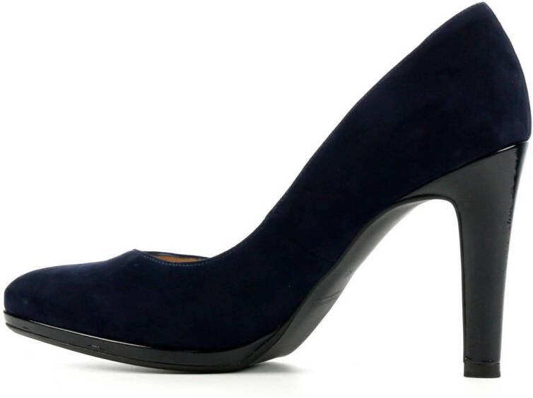 Peter Kaiser 78911 suède pumps donkerblauw