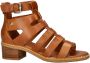 Pikolinos Blanes leren sandalen cognac - Thumbnail 3