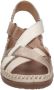 Pikolinos Cadaques leren sandalen beige - Thumbnail 2