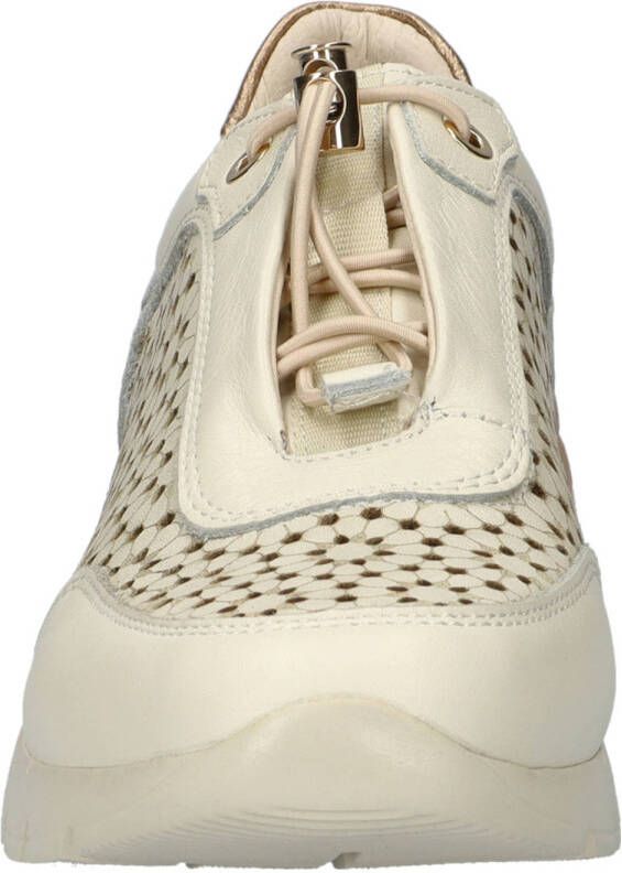 Pikolinos Cantabria comfort leren veterschoenen ecru