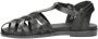 Pikolinos Formentera leren sandalen zwart - Thumbnail 3
