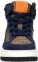 Pinocchio P1197 Dark Blue Combi Sneakers hoge-sneakers - Thumbnail 2