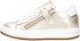 Pinocchio leren sneakers goud - Thumbnail 3