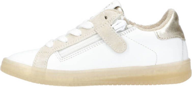 Pinocchio leren sneakers wit