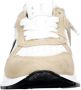 Pinocchio leren sneakers wit beige zwart - Thumbnail 4