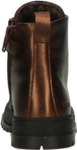Pinocchio leren veterboots bruin