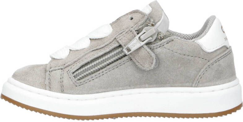 Pinocchio suède sneakers lichtgrijs