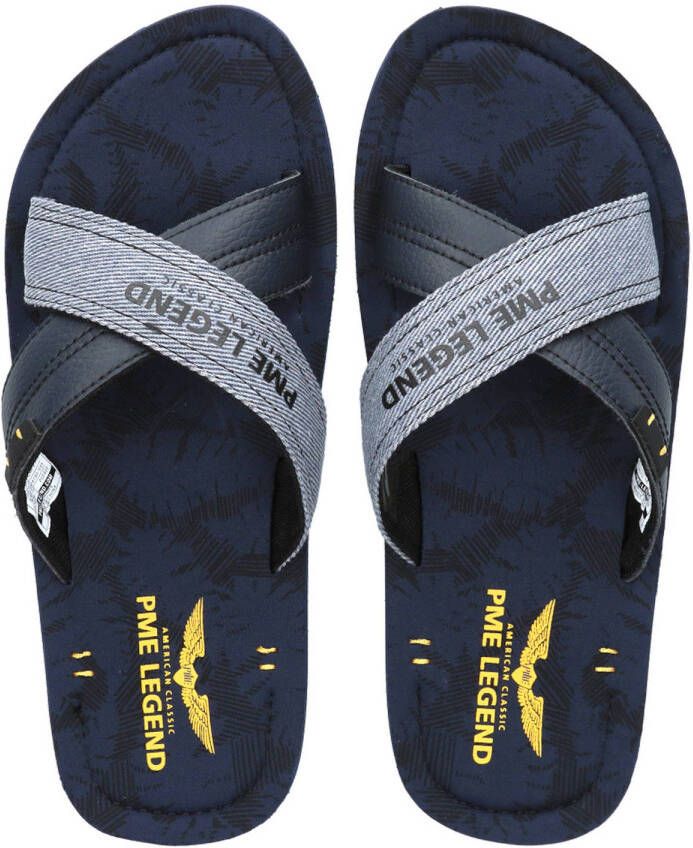 PME Legend Sandal Haig slippers donkerblauw