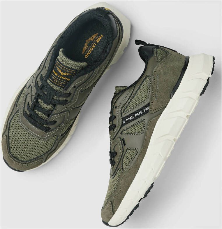 PME Legend sneakers donkergroen