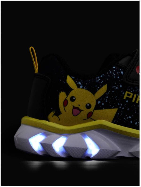 Pokémon sneakers met lichtjes zwart