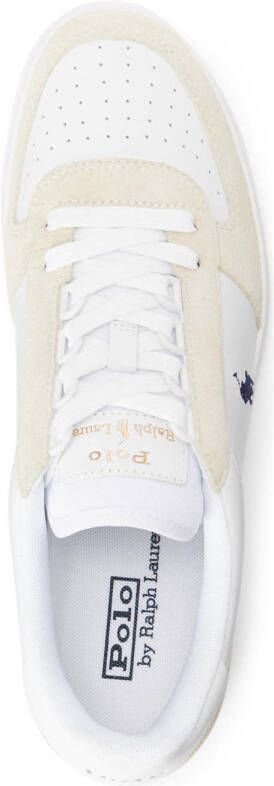 POLO Ralph Lauren Polo Court leren sneakers wit