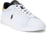 POLO Ralph Lauren Heritage Court leren sneakers wit - Thumbnail 2
