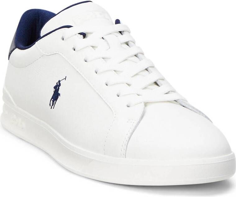 POLO RALPH LAUREN Ralph Lauren Lage Sneakers Heren Heritage Court Ii Maat: 42 Materiaal: Leer Kleur: Wit