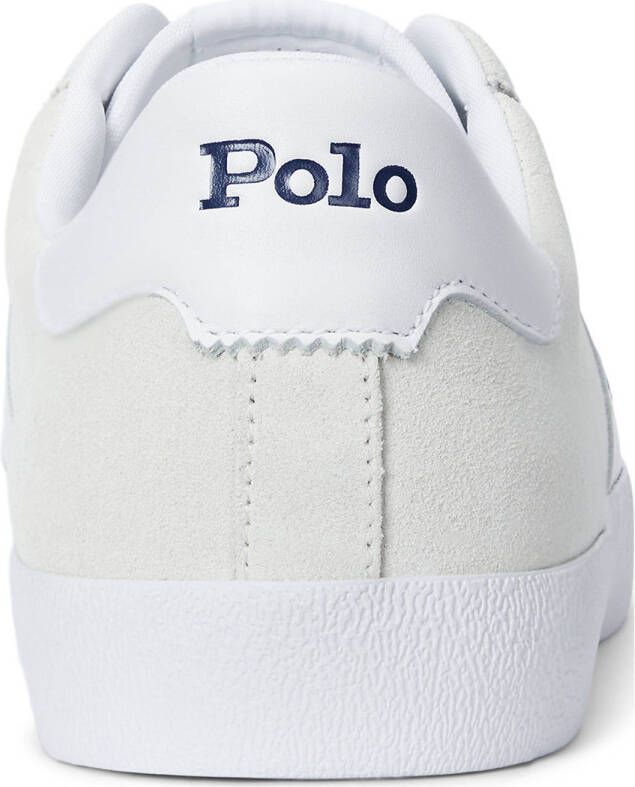 POLO Ralph Lauren leren sneakers wit