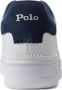 POLO Ralph Lauren Masters Court PP leren sneakers wit donkerblauw - Thumbnail 2