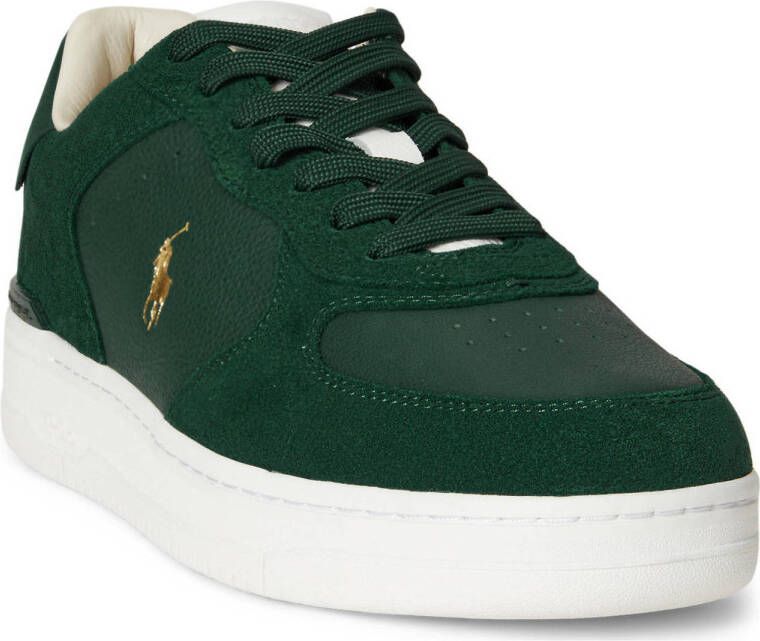 POLO Ralph Lauren Masters Court PP suède sneakers donkerblauw