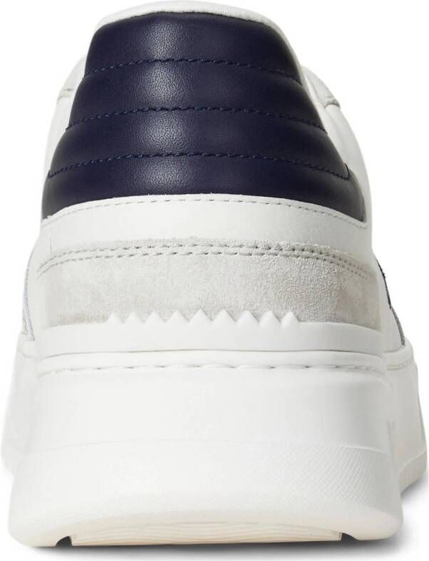 POLO Ralph Lauren RLite Sport leren sneakers wit blauw