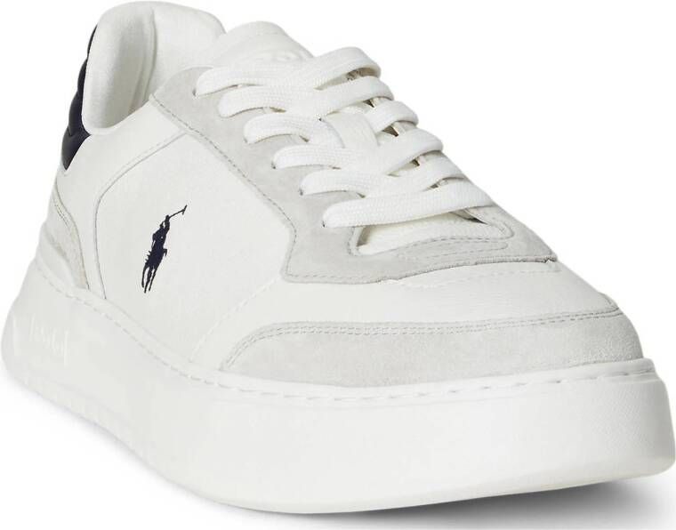 POLO Ralph Lauren RLite Sport leren sneakers wit blauw