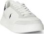 POLO Ralph Lauren RLite Sport leren sneakers wit blauw - Thumbnail 3
