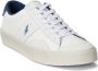Ralph Lauren Witte sneakers met logo Sayer Sport White Heren - Thumbnail 1