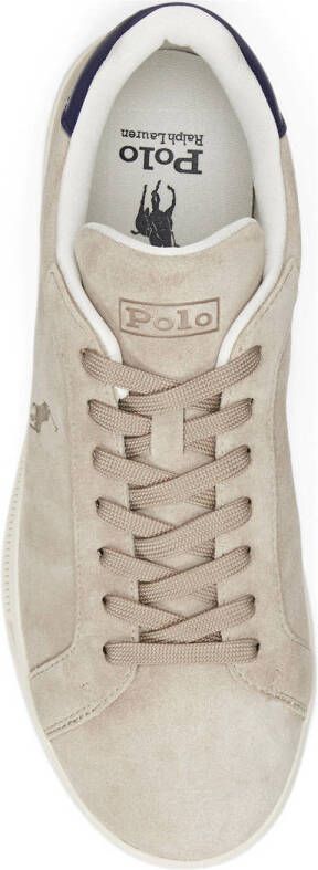 POLO Ralph Lauren suède sneakers beige