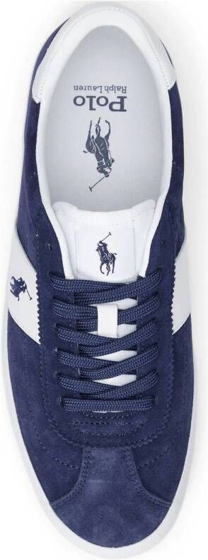 POLO Ralph Lauren suède sneakers donkerblauw