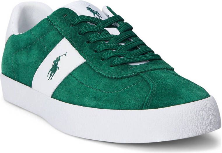 POLO Ralph Lauren suède sneakers groen