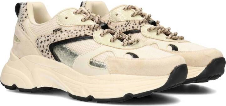POSH by Poelman Ayoki chunky sneakers beige ecru