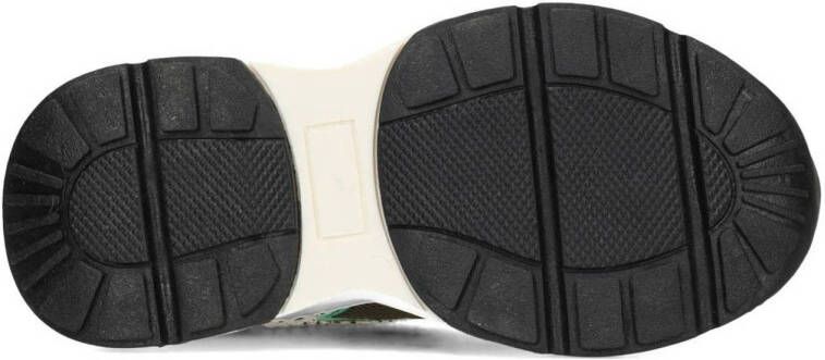 POSH by Poelman Ayoki chunky sneakers beige zwart