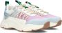 POSH by Poelman AYOKI Dames Sneakers -Wit Met Combinatie - Thumbnail 4