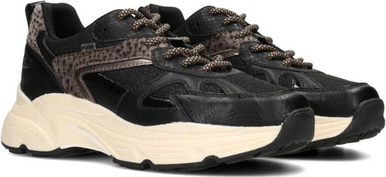 POSH by Poelman Ayoki chunky sneakers zwart