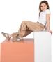 POSH by Poelman Billie sneakers met panterprint beige zwart - Thumbnail 2