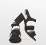 POSH by Poelman BO Dames Sandalen met hak Zwart - Thumbnail 2