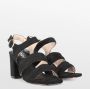 POSH by Poelman BO Dames Sandalen met hak Zwart - Thumbnail 3