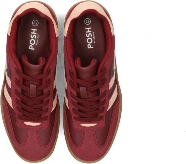 POSH by Poelman Bodie sneakers donkerrood