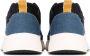POSH by Poelman Carocel chunky denim sneakers blauw zwart - Thumbnail 4