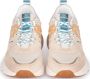 POSH by Poelman Carocel chunky sneakers beige multi - Thumbnail 3