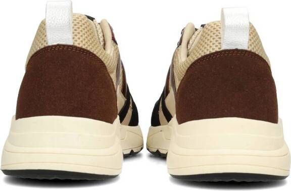 POSH by Poelman Carocel chunky sneakers beige koper zwart