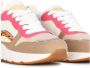 POSH by Poelman CAROCEL Dames Sneakers Beige met combinatie - Thumbnail 5