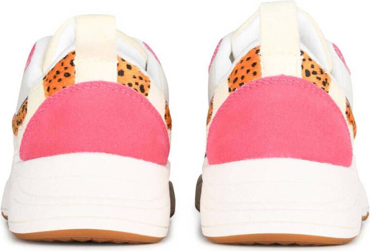POSH by Poelman Carocel chunky sneakers beige roze