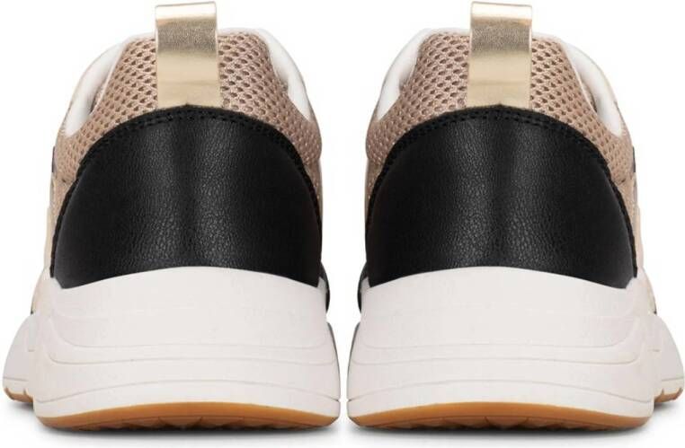 POSH by Poelman Carocel chunky sneakers beige zwart