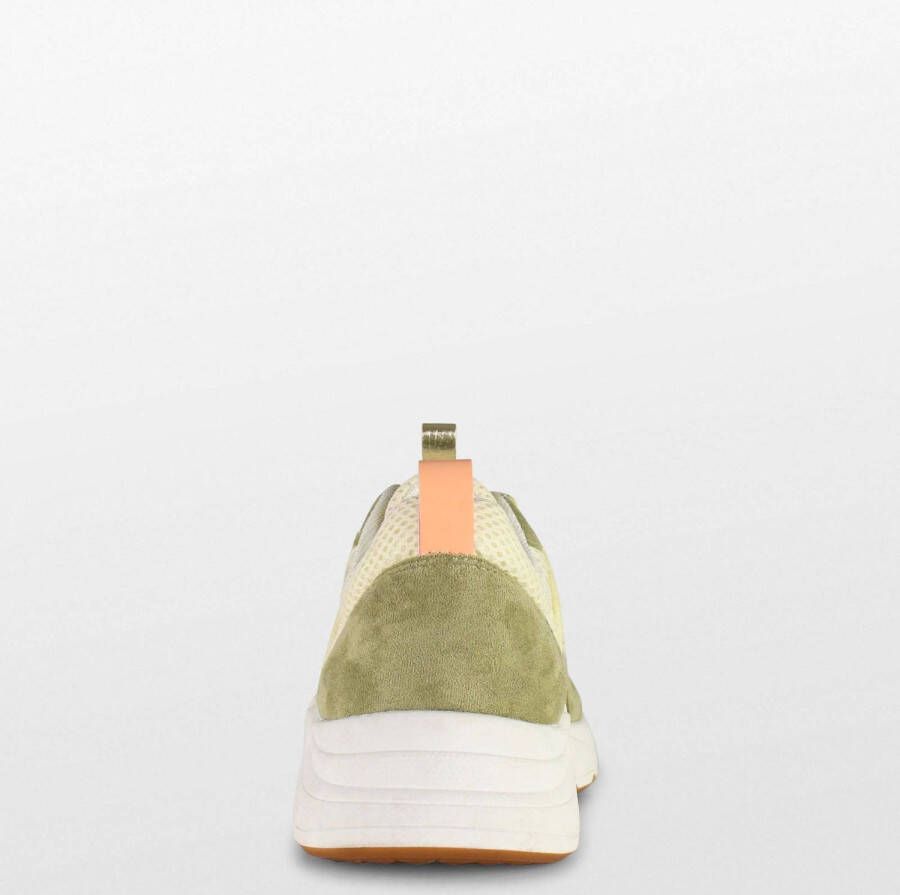 POSH by Poelman Carocel chunky sneakers groen ecru