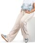 POSH by Poelman Carocel chunky sneakers wit blauw denim - Thumbnail 3