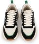 POELMAN PS sneakers dames zwart groen Zwart Mesh Lage sneakers Dames - Thumbnail 4