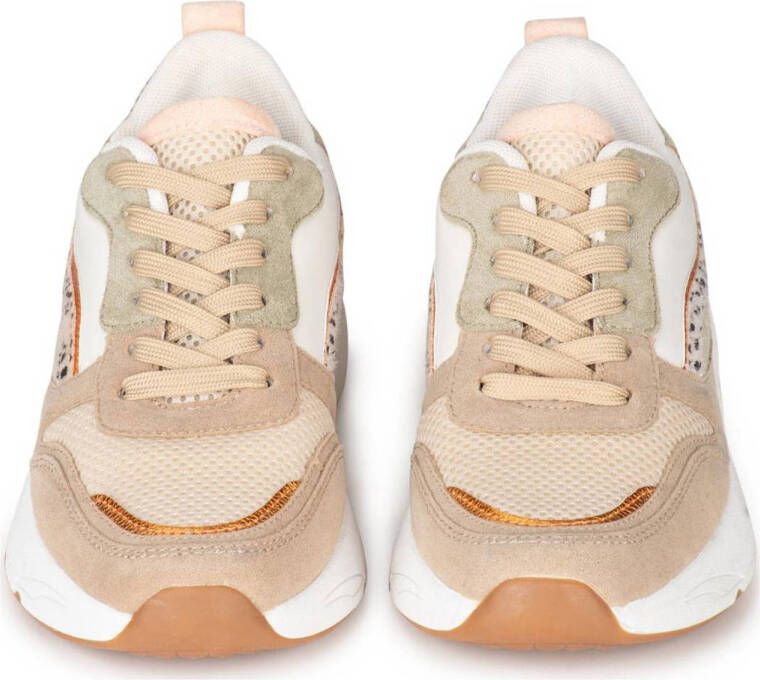 POSH by Poelman Charlie chunky sneakers beige