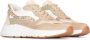 POSH by Poelman CHARLIE Dames Sneakers Beige met oranje combinatie - Thumbnail 3