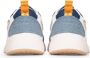 POELMAN C18582X7PSH11 denim jeans combi Blauw Mesh Lage sneakers Dames - Thumbnail 2