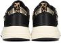 POSH by Poelman CHARLIE chunky sneakers met panterprint zwart beige - Thumbnail 3