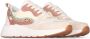 POSH by Poelman Charlie sneakers beige multi Meisjes Imitatiesuède Meerkleurig 37 - Thumbnail 3
