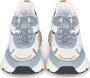 POSH by Poelman Ayoki chunky sneakers blauw wit - Thumbnail 1